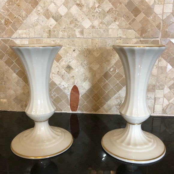 Lenox Other - Lenox Ivory Candlesticks \3 Lenox postings for $30